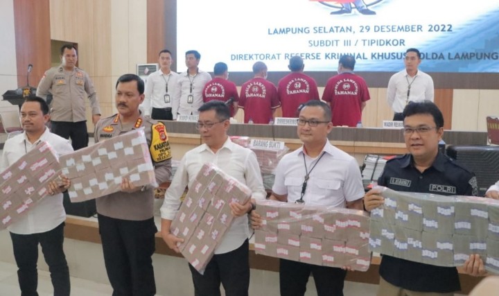 Polda Lampung Tuntaskan Kasus Tipikor Jl Prof Ir Sutami dan Berkas Dinyatakan  Lengkap  Oleh Kejaksaan Tinggi Lampung