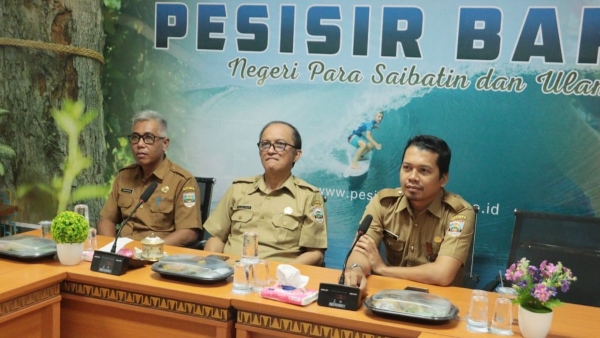 Pemkab Pesibar Ikuti Rakor Pengendalian Inflasi, Bahas Kesiapan Pangan Hingga Keamanan Siber