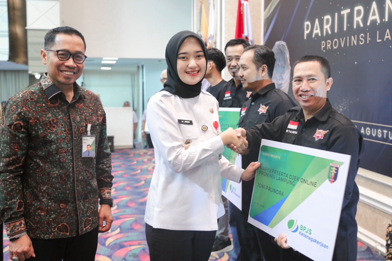 Pemprov Lampung Dorong Perlindungan Pekerja Rentan Lewat Paritrana Award