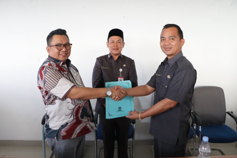 Pj Sekda Pesisir Barat Pimpin Sertijab Kadis PUPR dan DLH