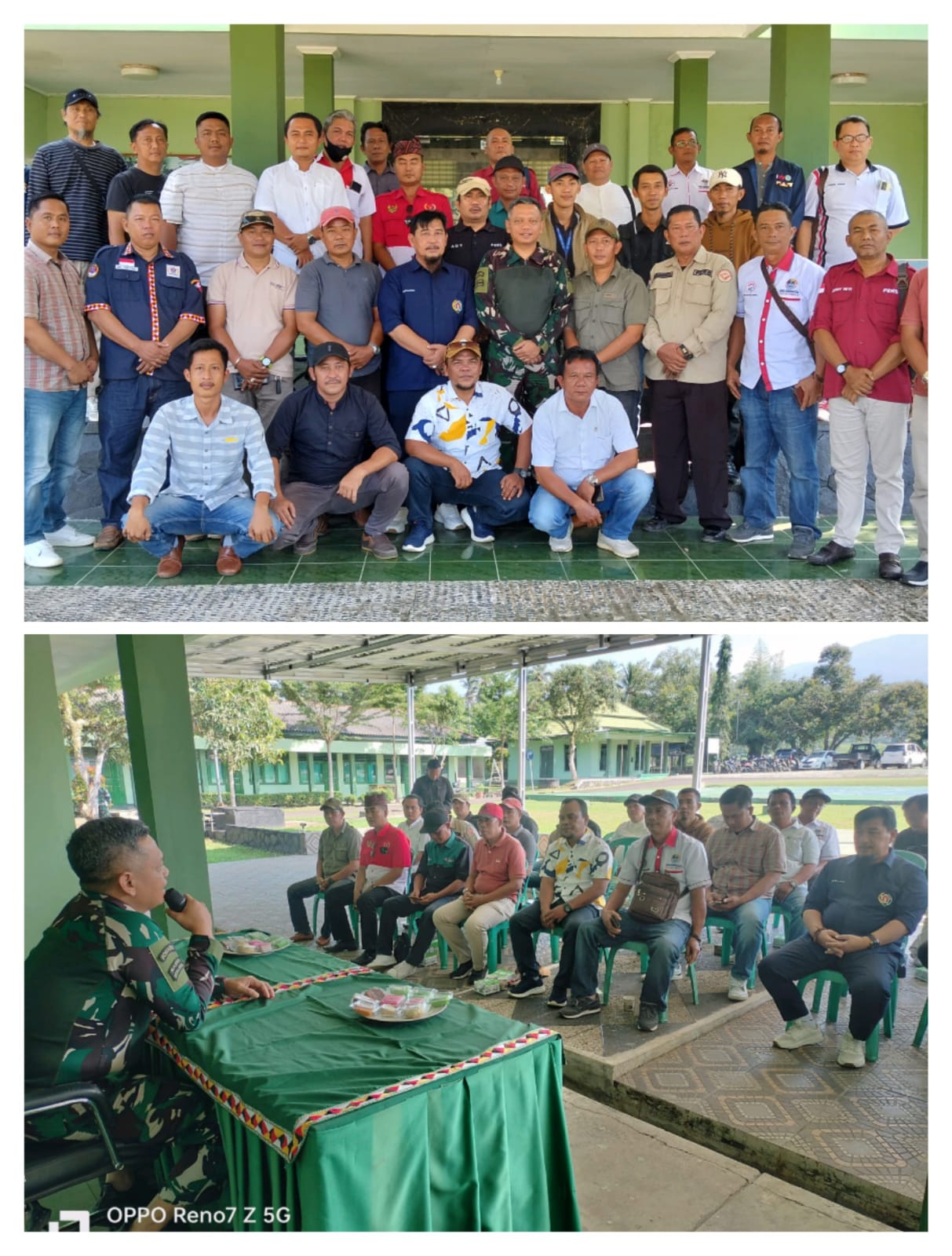 Perkuat Sinergi, Insan Pers Tanggamus Ngopi Bareng Dandim 0424