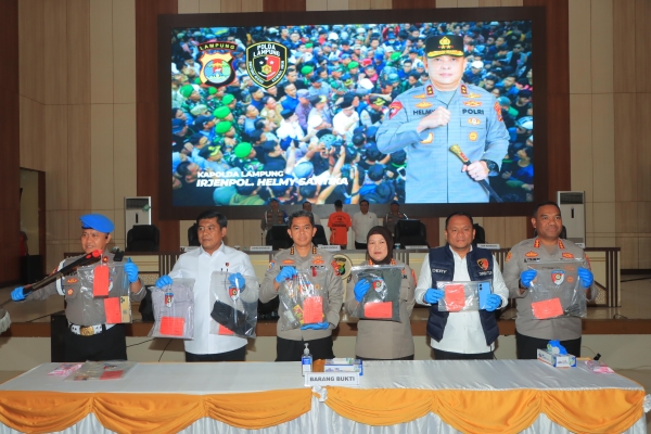 Kasus Bom Molotov Saat Demo, Polda Lampung Tetapkan Satu Tersangka