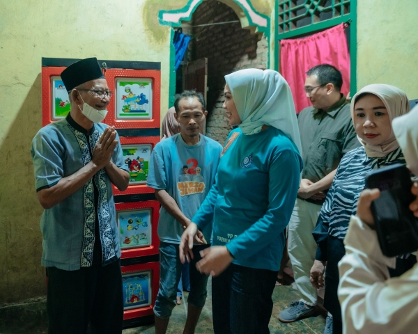 Tangani Gizi Buruk, Ketua TP PKK Lampung Kunjungi Rendy Aditia di Natar