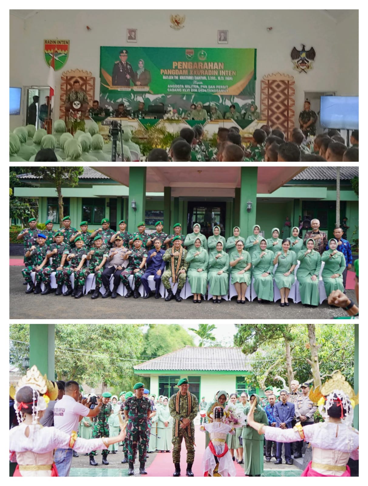 Kunker ke Kodim Tanggamus, Pangdam Radin Inten Apresiasi Dapur Makan Bergizi Gratis Prabowo