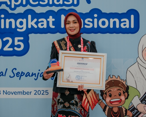 Apresiasi Nasional, Batin Wulan Dinilai Sukses Wujudkan Wajib Belajar 1 Tahun Prasekolah